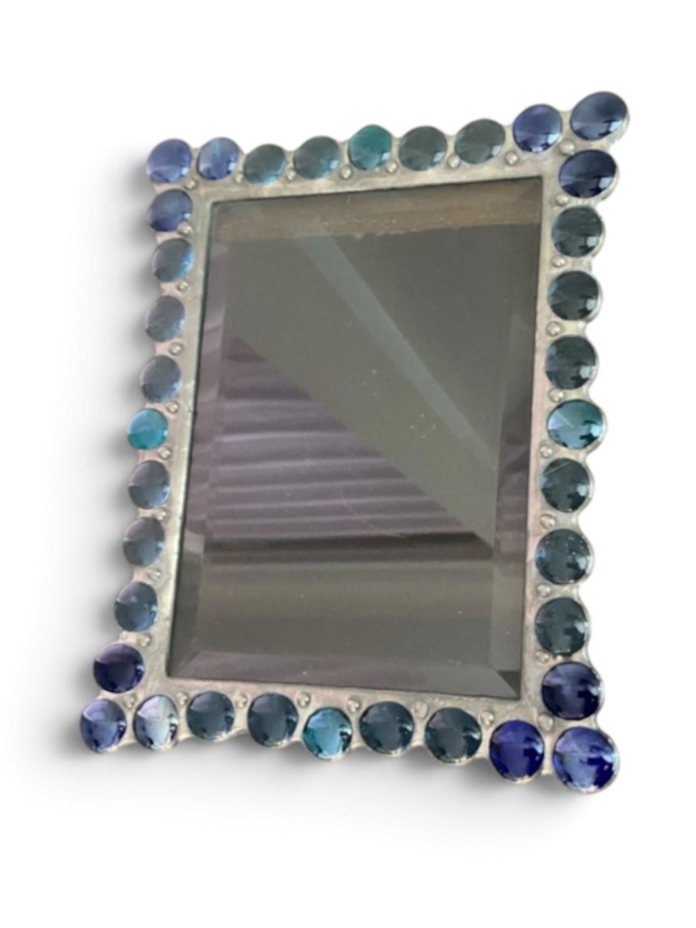 Handcrafted Glass Iron Frame